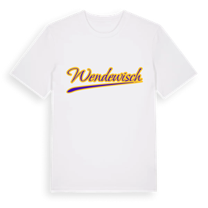 Wendewisch baseball t-shirt – ekologisk bomull t-shirt från Pinshirt