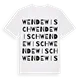 Wendewisch ordlek t-shirt