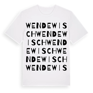 Wendewisch ordlek t-shirt – ekologisk bomull t-shirt från Pinshirt