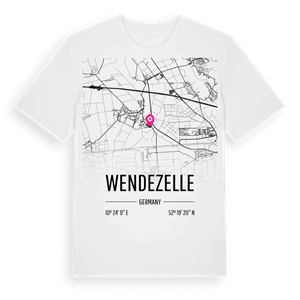 Wendezelle karta t-shirt – ekologisk bomull t-shirt från Pinshirt