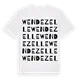Wendezelle ordlek t-shirt