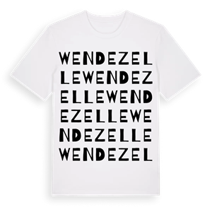 Wendezelle ordlek t-shirt – ekologisk bomull t-shirt från Pinshirt