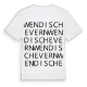 Wendisch Evern ordlek t-shirt