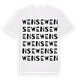 Wense ordlek t-shirt