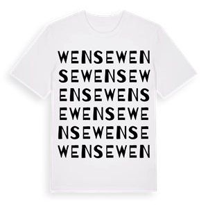 Wense ordlek t-shirt – ekologisk bomull t-shirt från Pinshirt