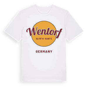 Wentorf cirkel t-shirt – ekologisk bomull t-shirt från Pinshirt