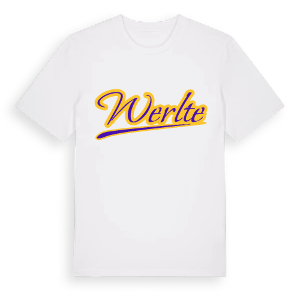 Werlte baseball t-shirt – ekologisk bomull t-shirt från Pinshirt