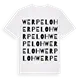 Werpeloh ordlek t-shirt