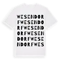 Wesendorf ordlek t-shirt