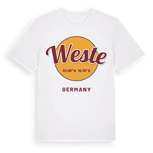 Weste cirkel t-shirt – ekologisk bomull t-shirt från Pinshirt