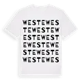 Weste ordlek t-shirt