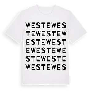 Weste ordlek t-shirt – ekologisk bomull t-shirt från Pinshirt