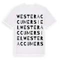 Westeraccumersiel ordlek t-shirt