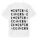 Westeraccumersiel ordlek t-shirt