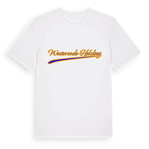 Westerende-Holzloog baseball t-shirt – ekologisk bomull t-shirt från Pinshirt