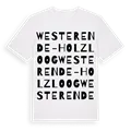 Westerende-Holzloog ordlek t-shirt