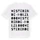 Westerende-Holzloog ordlek t-shirt