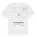 Westerende-Kirchloog karta t-shirt
