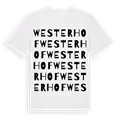 Westerhof ordlek t-shirt