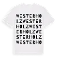 Westerholz ordlek t-shirt