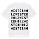 Westerholz ordlek t-shirt