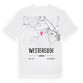 Westersode karta t-shirt