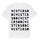 Westersode ordlek t-shirt