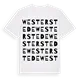 Westerstede ordlek t-shirt