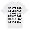 Westgroßefehn ordlek t-shirt