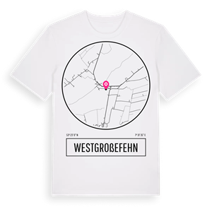 Westgroßefehn t-shirt – ekologisk bomull t-shirt från Pinshirt