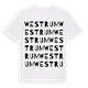 Westrum ordlek t-shirt