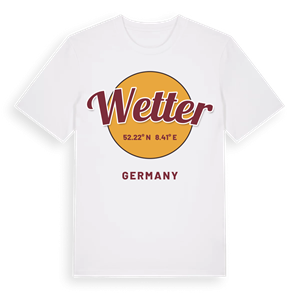 Wetter cirkel t-shirt – ekologisk bomull t-shirt från Pinshirt