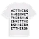 Wettmershagen ordlek t-shirt