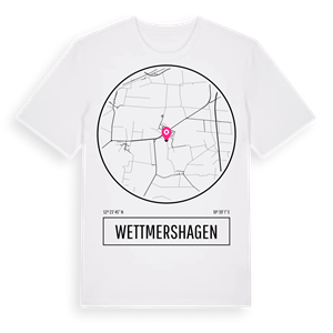 Wettmershagen t-shirt – ekologisk bomull t-shirt från Pinshirt