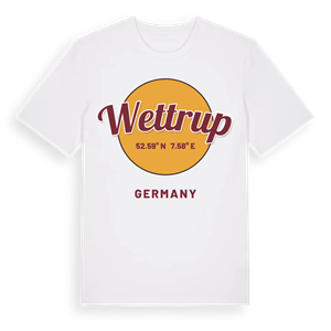 Wettrup cirkel t-shirt – ekologisk bomull t-shirt från Pinshirt