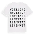 Wetzleben ordlek t-shirt