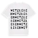 Wetzleben ordlek t-shirt