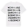 Weyhausen ordlek t-shirt