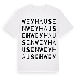 Weyhausen ordlek t-shirt – ekologisk bomull t-shirt från Pinshirt