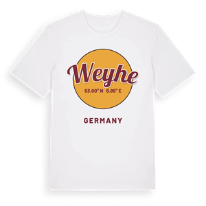 Weyhe cirkel t-shirt – ekologisk bomull t-shirt från Pinshirt