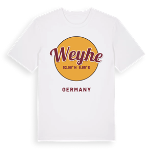 Weyhe cirkel t-shirt – ekologisk bomull t-shirt från Pinshirt
