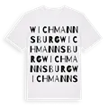 Wichmannsburg ordlek t-shirt
