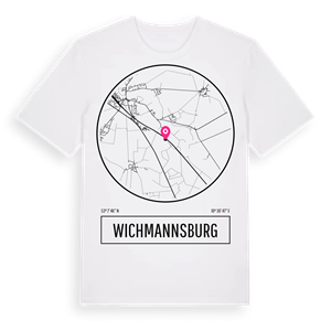 Wichmannsburg t-shirt – ekologisk bomull t-shirt från Pinshirt
