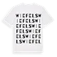 Wiefels ordlek t-shirt