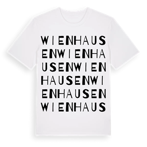 Wienhausen ordlek t-shirt – ekologisk bomull t-shirt från Pinshirt