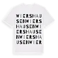 Wiershausen ordlek t-shirt