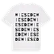 Wiesede ordlek t-shirt