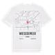 Wiesedemeer karta t-shirt