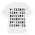 Wiesedemeer ordlek t-shirt