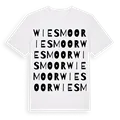 Wiesmoor ordlek t-shirt